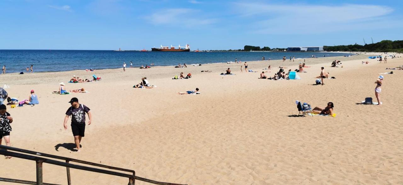 Wow Flou Przystan Letnica Apartamenty 700M Plaza Gdansk Dış mekan fotoğraf