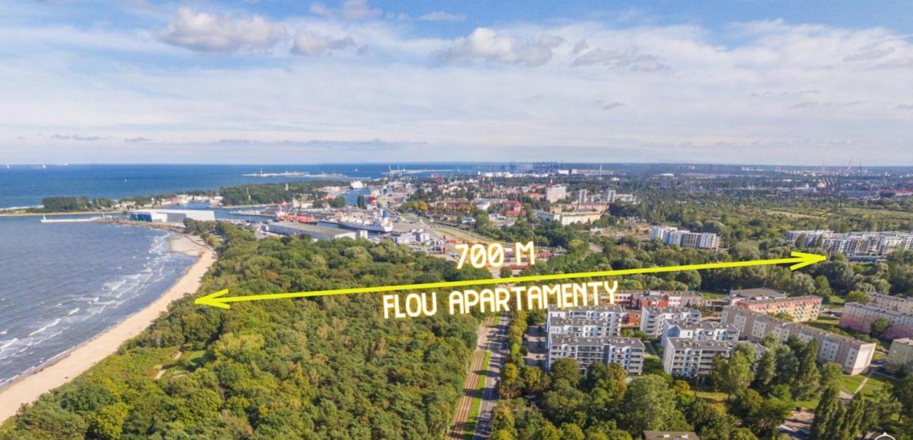 Wow Flou Przystan Letnica Apartamenty 700M Plaza Gdansk Dış mekan fotoğraf